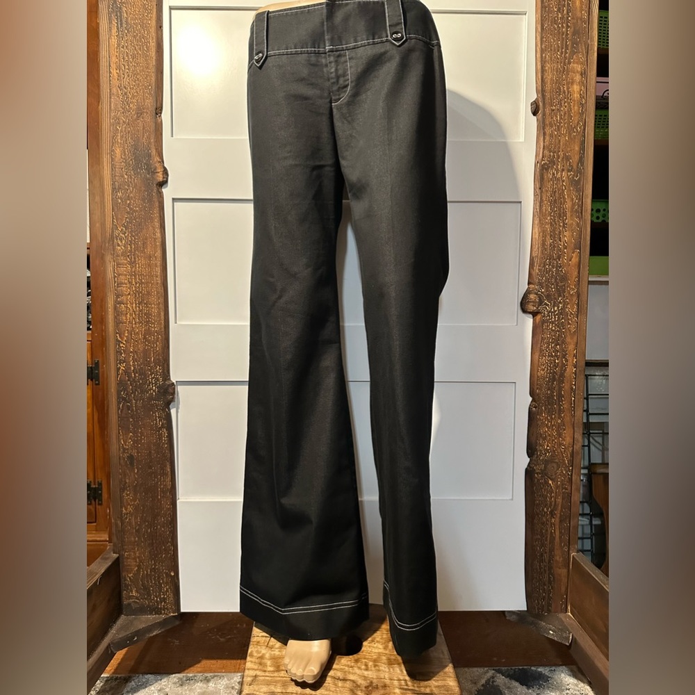 Black Wide-Leg Women's Pants